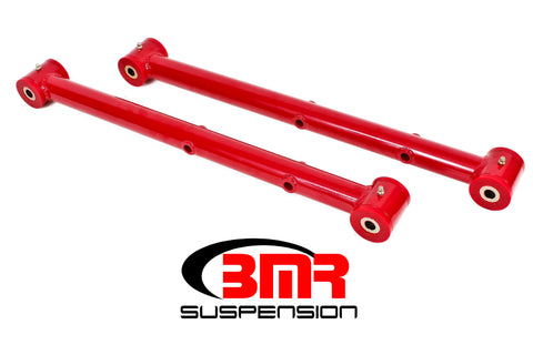 BMR 64-72 A-Body Non-Adj. Lower Control Arms (Polyurethane) - Red - TCA034R