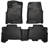 Husky Liners 2013 Toyota 4Runner WeatherBeater Black Front & 2nd Seat Floor Liners - 99571