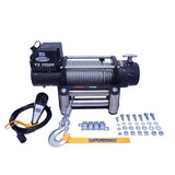 Superwinch 11500 LBS 12V DC 3/8in x 84ft Steel Rope Tiger Shark 11500 Winch - 1511200