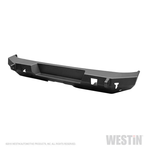 Westin 18-19 Jeep Wrangler JL Rear Bumper - Textured Black - 59-82025