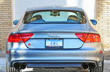 AWE Tuning Audi C7 / C7.5 S7 4.0T Track Edition Exhaust - Diamond Black Tips - 3020-43052