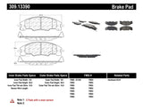 StopTech Performance Brake Pads - 309.13390