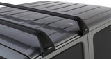 Rhino-Rack 07-22 Jeep Wrangler JK/JL 2 Door Hard Top Vortex SG 2 Bar Roof Rack - Black - SG60