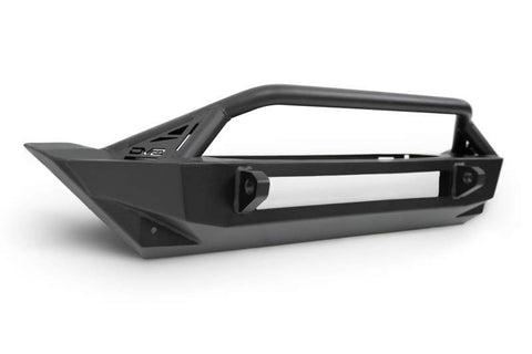 DV8 Offroad 07-23 Jeep Wrangler JK/JL & Gladiator JT FS-1 Series Stubby Front Bumper - FBJL-11