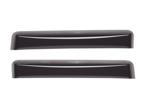 WeatherTech 2016+ Lexus RX Rear Side Window Deflectors - Dark Smoke - 81797