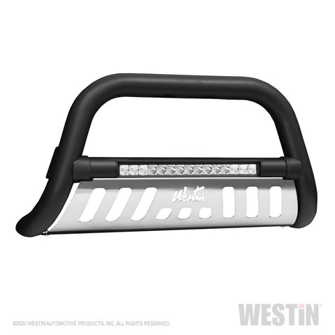 Westin 2020 Chevy Silverado 2500/3500 Ultimate LED Bull Bar - Textured Black - 32-3995L