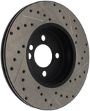 StopTech Slotted & Drilled Sport Brake Rotor 07-13 Mini Cooper - 127.34101R