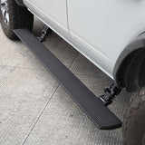 Go Rhino 21-23 Ford Bronco 4dr E-BOARD E1 Electric Running Board Kit (No Drill) - Tex. Blk - 20412974PC