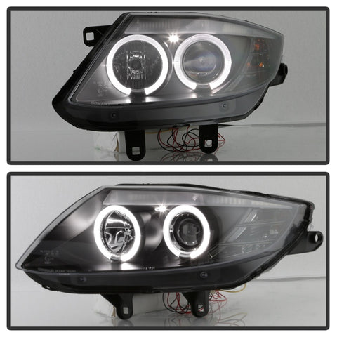 Spyder BMW Z4 03-08 Projector Headlights Xenon/HID Model Only - LED Halo Black PRO-YD-BMWZ403-HID-BK - 5029676