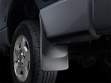 WeatherTech 17+ Ford F-250/350/450/550 (W/O Flares/Lip Molding) No Drill Mudflaps - Black - 120065