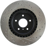 StopTech Slotted & Drilled Sport Brake Rotor - 127.42076R