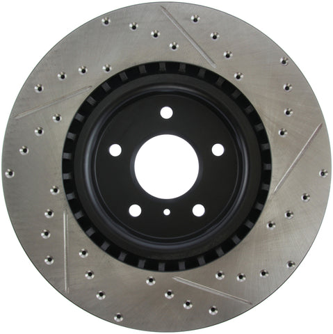 StopTech Slotted & Drilled Sport Brake Rotor - 127.42076R