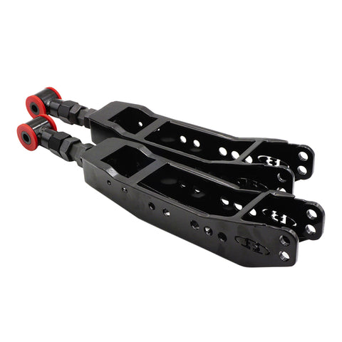 BLOX Racing Rear Lower Control Arms - Black (2013+ Subaru BRZ/Toyota 86 / 2008+ Subaru WRX/STI) - BXSS-50010-BK