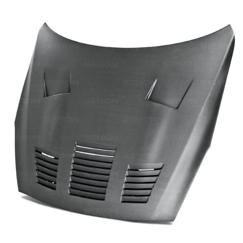 Seibon 09-10 Nissan GTR R35 GT-Dry Carbon Fiber Hood - HD0910NSGTR-GT-DRY