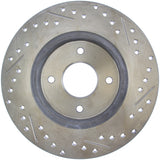 StopTech Slotted & Drilled Sport Brake Rotor - 127.42021R