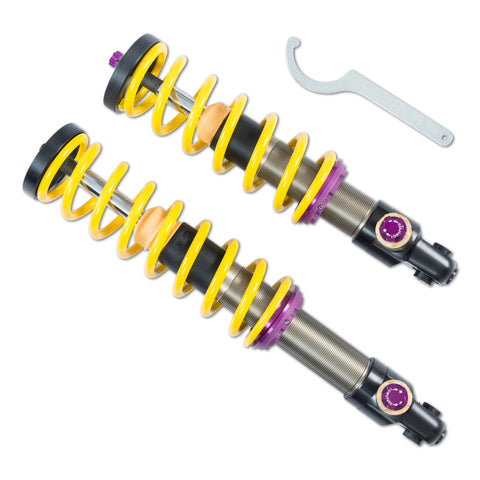KW Coilover Kit V4 2016+ Mercedes AMG GT/GT S/GT C Coupe w/ Adaptive Suspension - 3A725085