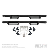 Westin 07-21 Toyota Tundra CrewMax HDX Stainless Drop Nerf Step Bars - Tex. Blk - 56-132552