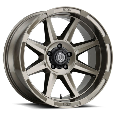 ICON Bandit 20x10 6x135 -24mm Offset 4.5in BS Gloss Bronze Wheel - 6020106345BG