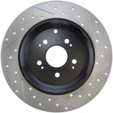 StopTech Slotted & Drilled Sport Brake Rotor - 127.40072R