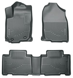 Husky Liners 2013 Honda Accord WeatherBeater Black Front & 2nd Seat Floor Liners (4-Door Sedan Only) - 98481