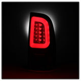 Spyder 08-16 Ford Super Duty F-250 V3 Light Bar LED Tail Lights - Red Clear (ALT-YD-FS07V3-LBLED-RC) - 5084736