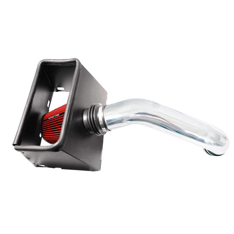 Spectre 09-18 Dodge RAM 1500/2500 V8-5.7L F/I Air Intake Kit - Polished w/Red Filter - 9934