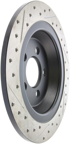 StopTech Sport Drilled & Slotted Rotor - Rear Right - 127.61111L