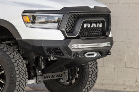 Addictive Desert Designs 2019 Ram Rebel 1500 Stealth Fighter Fr Bumper w/Winch&Parking Sensor Mounts - F611422770103