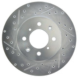 StopTech Select Sport 90-01 Acura Integra (exc. Type R) Slotted and Drilled Right Front Rotor - 227.40021R