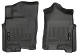 Husky Liners 2016 Nissan Titan XD Crew Cab WeatherBeater Front Row Black Floor Liners - 13601