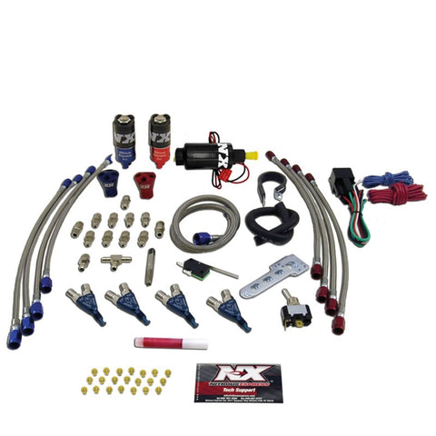 Nitrous Express 4 Cyl Piranha Nitrous Kit (For EFI Applications) w/o Bottle - 60007-00P