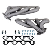 BBK 87-95 Ford F150 Truck 5.0 302 Shorty Unequal Length Exhaust Headers - 1-5/8 Titanium Ceramic - 3510