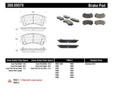 StopTech Performance Brake Pads - 309.09570