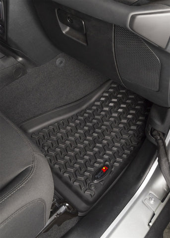 Rugged Ridge Floor Liner Front Black 2018-2020 Jeep Wrangler 2020 Gladiator JL / JT - 12920.36