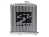 Skunk2 Alpha Series 88-91 Honda Civic/CRX Radiator (Half Size) (Dual Core) - 349-05-1550