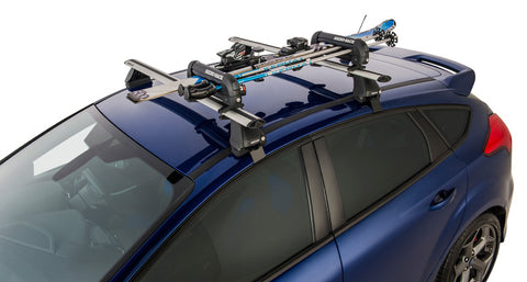 Rhino-Rack Universal Ski Carrier - Fits 2 Pairs of Skis - Black - 572