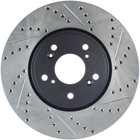 StopTech Slotted & Drilled Sport Brake Rotor - 127.40080L