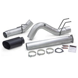 Banks Power 2017 Ford 6.7L 5in Monster Exhaust System - Single Exhaust w/ Black Tip - 49795-B