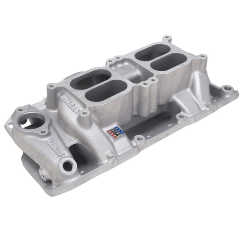 Edelbrock Performer RPM Dual-Quad Air-Gap for Small-Block Chevy - 7525