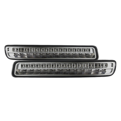 xTune 99-06 GMC Sierra (Excl Denali) Full LED Bumper Lights - Chrome (CBL-GSI99-LED-C) - 9029318