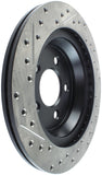 StopTech Slotted & Drilled Sport Brake Rotor - 127.61046L