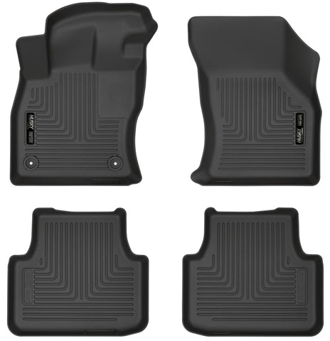 Husky Liners 19-23 Volkswagen Jetta Weatherbeater Black Front & 2nd Seat Floor Liners - 95831