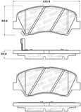 StopTech Street Brake Pads - Rear - 308.15930