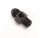 Russell Performance -6 AN Flare to 3/8in Pipe Pressure Adapter (Black) - 670083