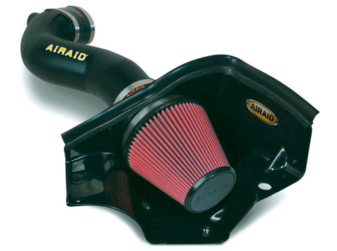 Airaid 05-09 Ford Mustang 4.6L Race Only (No MVT) MXP Intake System w/ Tube (Oiled / Red Media) - 450-304