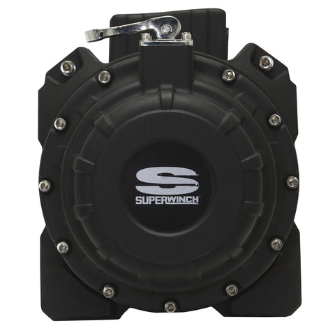 Superwinch 18000 LBS 12V DC 33/64in x 79 ft Synthetic Rope Tiger Shark 18000SR Winch - 1518001