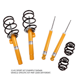 Koni 1145 Sport Kit 06-09 VW Golf MK V/Rabbit/GTI FWD 2.0T/2.5 / 10-12 VW Golf MK VI 2.5 - 1145 1062