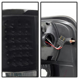 Xtune Ford F150 Styleside 04-08 (Not Fit Heritage & SVT) LED Tail Lights Black ALT-ON-FF15004-LED-BK - 5012890