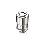 McGard Wheel Lock Nut Set - 4pk. (Cone Seat) M12X1.5 / 19mm & 21mm Dual Hex / 1.46in. L - Chrome - 24137