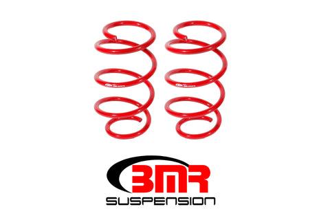 BMR 15-17 S550 Mustang Front Drag Version Lowering Springs - Red - SP087R